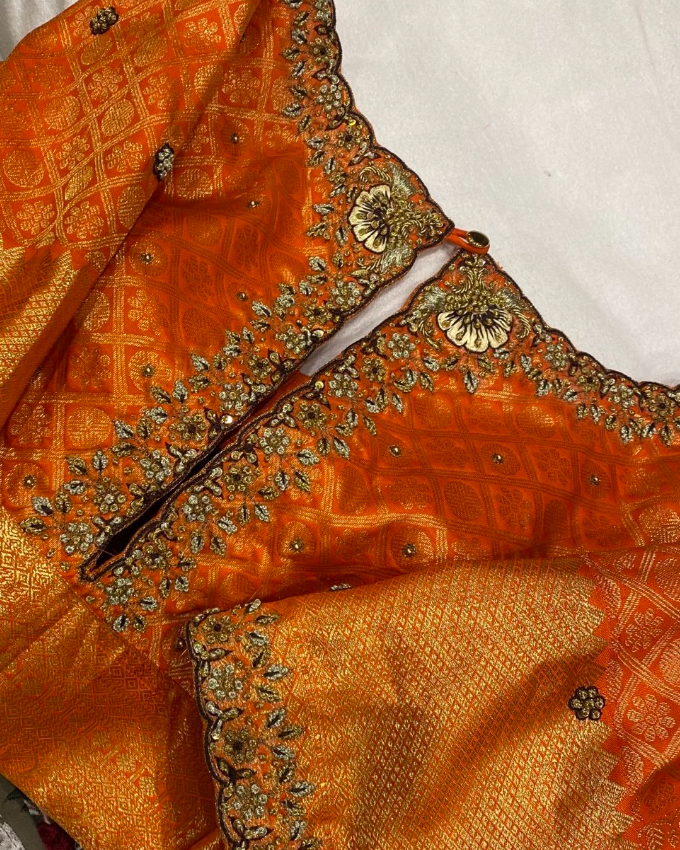 Where Can I Get Hand-Embroidered Saree Blouses in Bangalore?